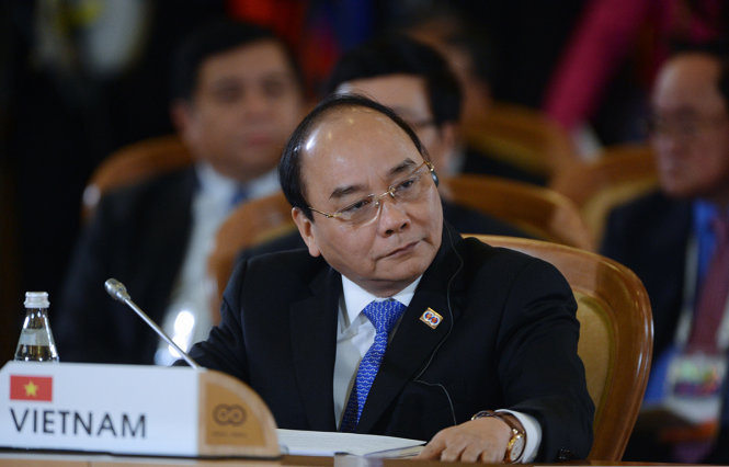 Thủ tướng Nguyễn Xuân Phúc tại hội nghị