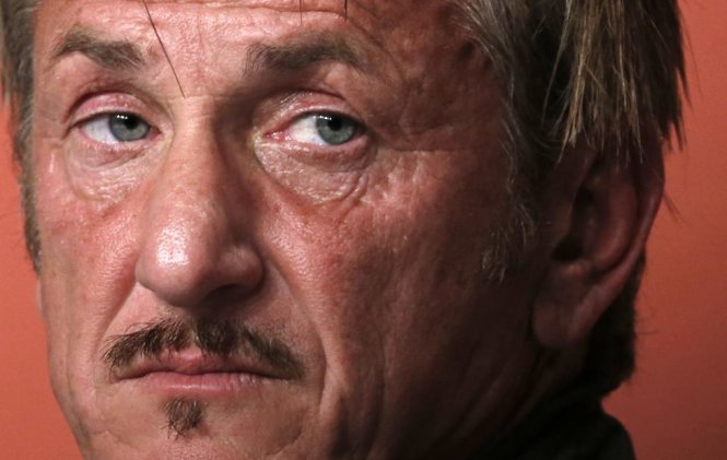Sean Penn trong cuộc họp báo phim tại LHP Cannes 2016 -Ảnh: Reuters.