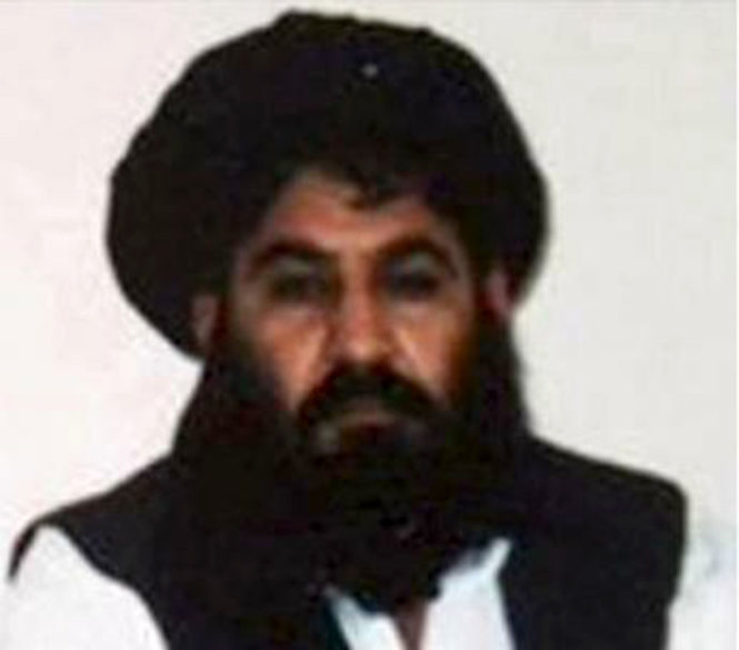 Chân dung Mullah Akhtar Mohammad Mansour, thủ lĩnh Taliban tại Afghanistan bị Mỹ truy lùng ráo riết - Ảnh: Reuters