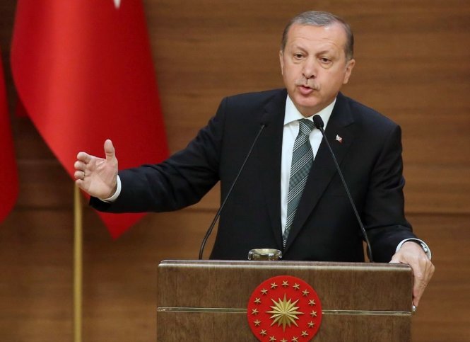 Tổng thống Thổ Nhĩ Kỳ Tayyip Erdogan - Ảnh: AFP