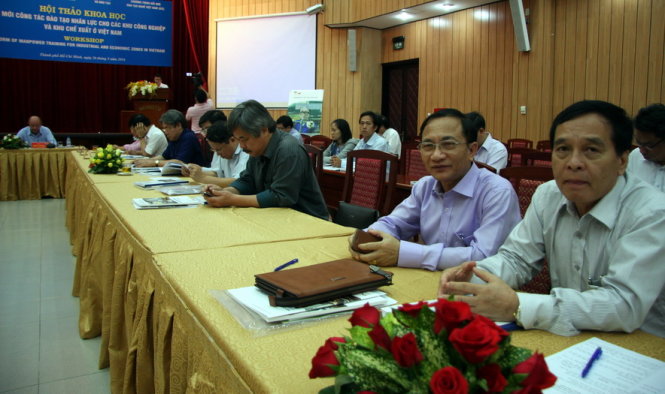 Các đại biểu dự hội thảo sáng 26-5 tại TP.HCM - Ảnh: Trần Huỳnh