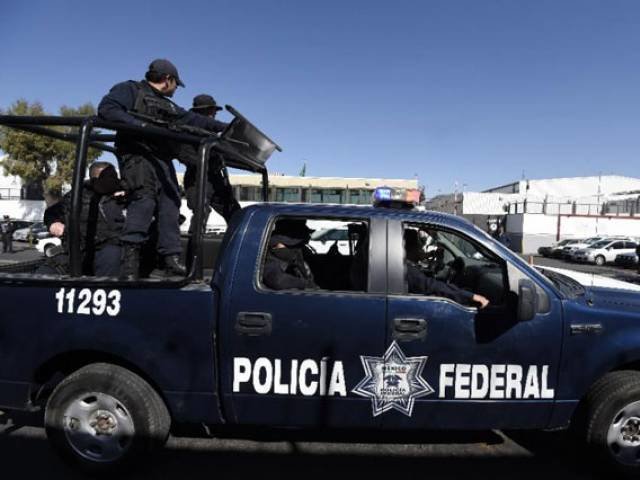 Cảnh sát liên bang Mexico - Ảnh: AFP