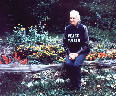 Peace Pilgrim năm 1963 - Ảnh: Fred Dixon / Tổ chức Những người bạn của Peace Pilgrim  cung cấp