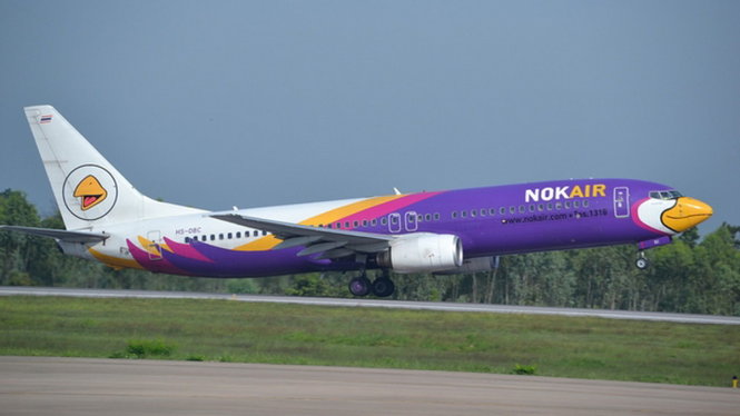 Một máy bay hãng Nok Air - Ảnh: Flickr