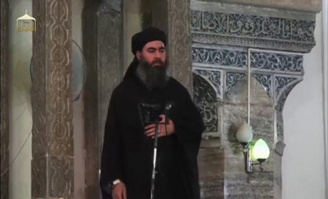 Tên Baghdadi, thủ lĩnh IS - Ảnh: Reuters