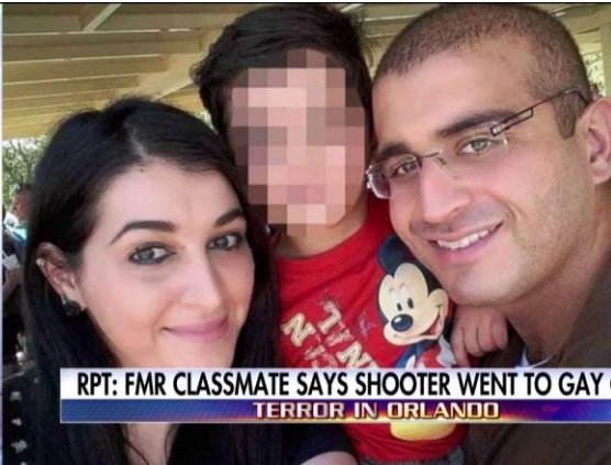 Omar Mateen và vợ con Ảnh chụp màn hình