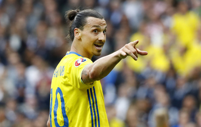 Ibrahimovic sẽ là một thách thức đáng sợ với Ý - Ảnh: Reuters