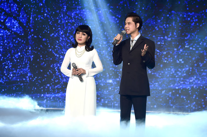 Ngọc Sơn và Hà Vân sẽ cùng song ca ca khúc Mưa rừng trong chương trình Sài Gòn đêm thứ 7 - Ảnh: DL Duy