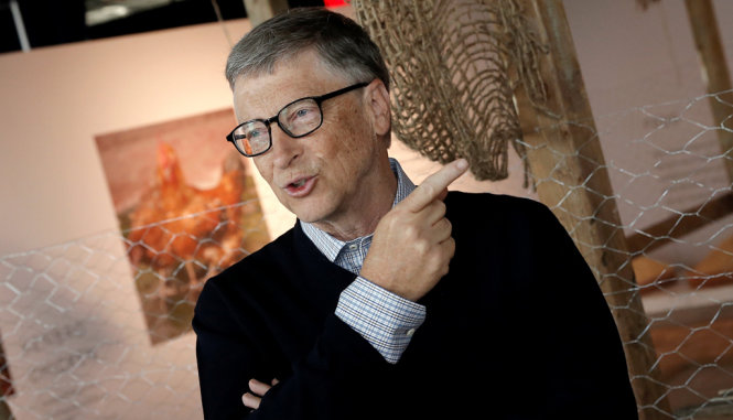 Tỉ phú Bill Gates - Ảnh: REUTERS