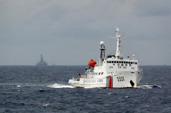 Một tàu cảnh sát biển của Trung Quốc - Ảnh: Reuters