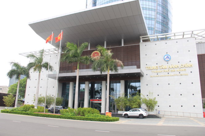 Trung tâm Hành chính TP Đà Nẵng là nơi làm việc tập trung của các sở, ngành TP Đà Nẵng - Ảnh: Ngô Quang