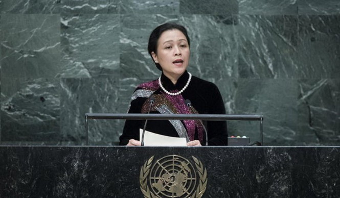 Đại sứ Nguyễn Phương Nga, Trưởng Phái đoàn đại diện thường trực Việt Nam tại Liên Hiệp Quốc - Ảnh: UN