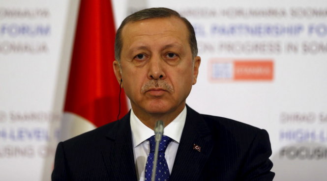 Tổng thống Tayyip Erdogan - Ảnh: Reuters