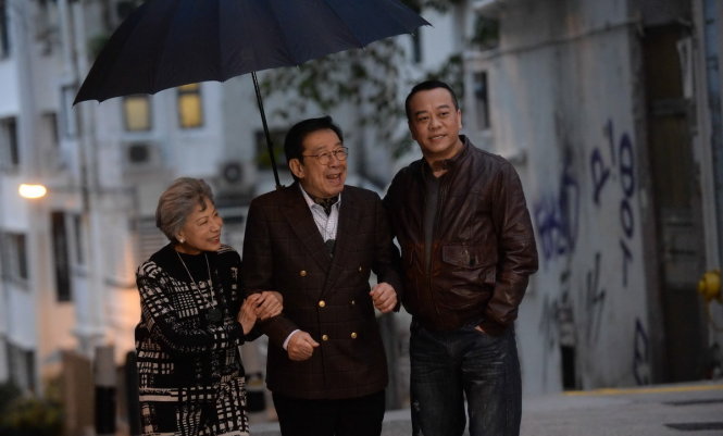 Âu Dương Chấn Hoa cùng hai diễn viên gạo cội La Lan va Hồ Phong trong phim Những người bạn, đang phát sóng trên kênh SCTV9, lúc 20g00