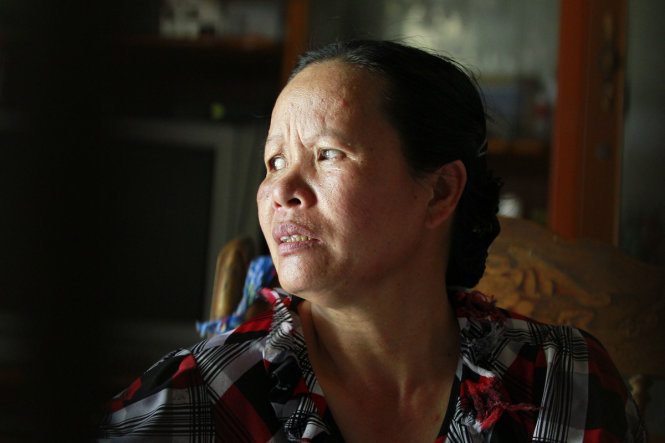 Bà Nguyễn Thị Mai 11 năm nay đi kêu oan cho chồng - Ảnh: NAM TRẦN