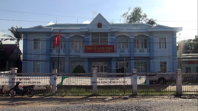 Trụ sở làm việc xã Vĩnh Bình Nam