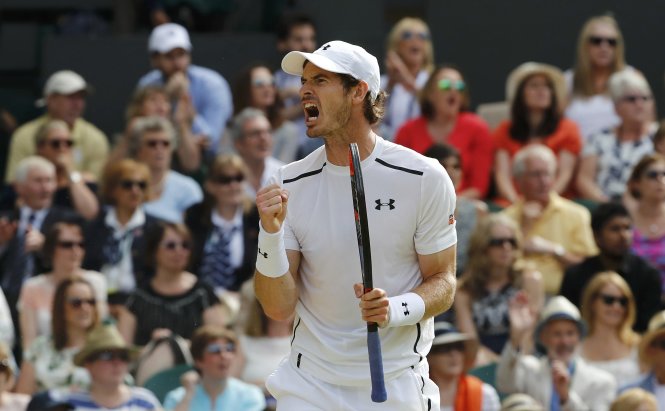 Andy Murray lần thứ 2 đoạt chức vô địch Wimbledon. Ảnh: Reuters
