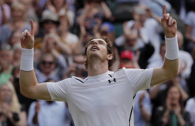 Murray đứng trước cơ hội lần thứ hai vô địch Wimbledon 2016 - Ảnh: Reuters