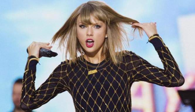 Diva nhạp pop 26 tuổi Taylor Swift - Ảnh: REUTERS