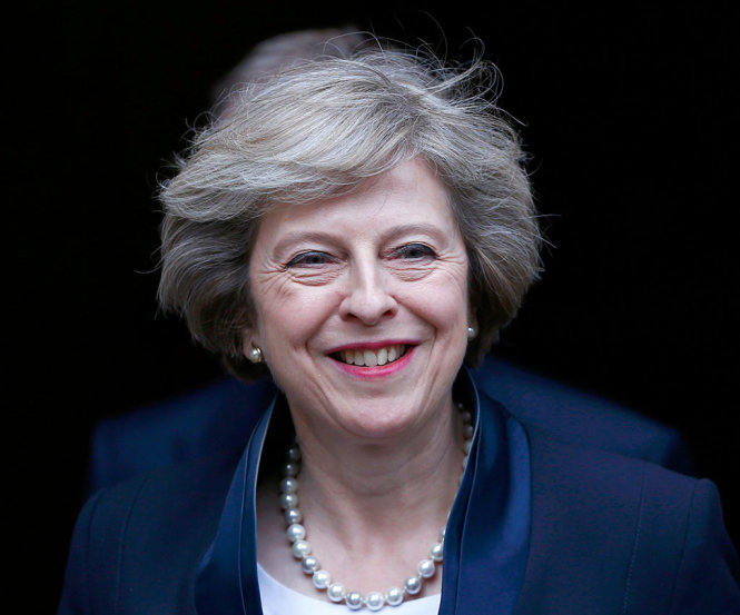 Bà Theresa May, tân thủ tướng nước Anh - Ảnh: Reuters