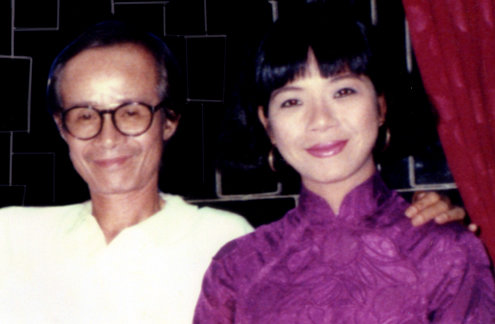 Ánh Tuyết và cố nhạc sĩ Trịnh Công Sơn