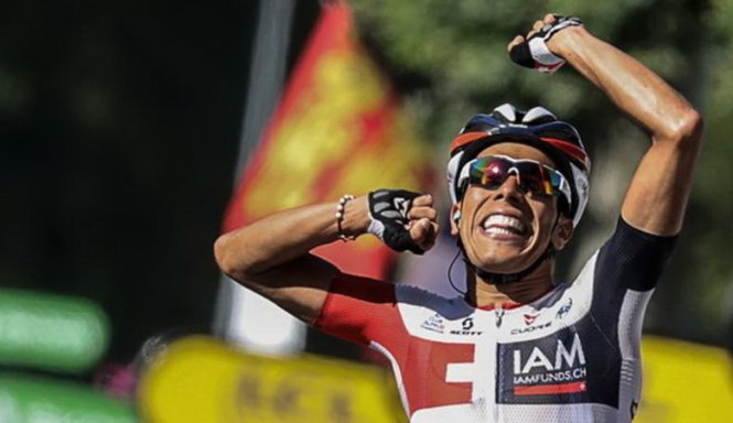 Pantano về nhất chặng 15 Tour de France. Ảnh: Getty Images