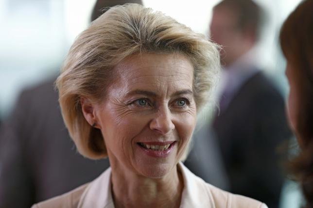 Bộ trưởng Quốc phòng Đức, bà Ursula von der Leyen - Ảnh: Reuters