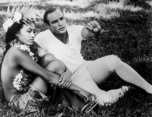 Marlon Brando và vợ Tarita Teriipia - Ảnh: printer