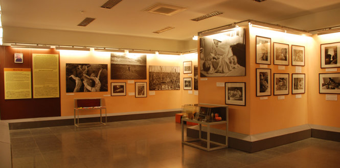 Một góc trưng bày của Bảo tàng chứng tích chiến tranh - Ảnh: Bảo tàng chứng tích chiến tranh.
