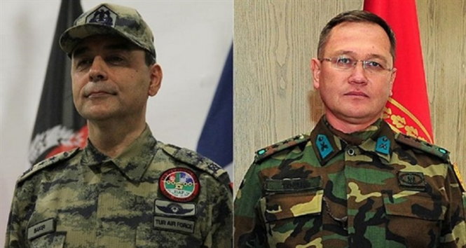 Thiếu tướng Cahit Bakir (trái) và Chuẩn tướng Sener Topuc - Ảnh: dailysabah.com