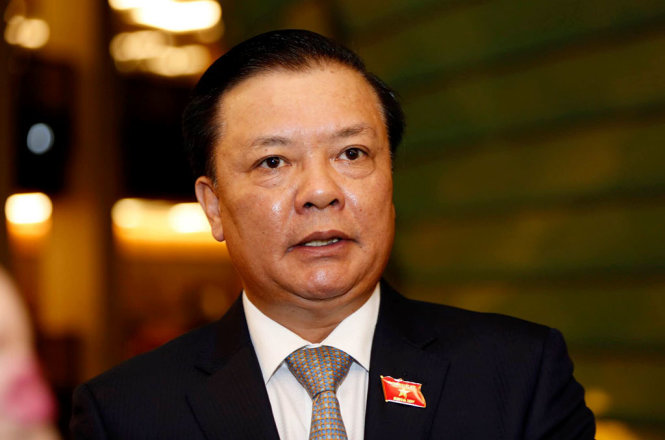 Bộ trưởng Đinh Tiến Dũng - Ánh: Việt Dũng