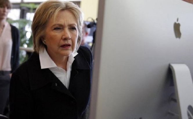 Tin tặc tấn công chiến dịch tranh cử của bà Clinton - Ảnh: Reuters