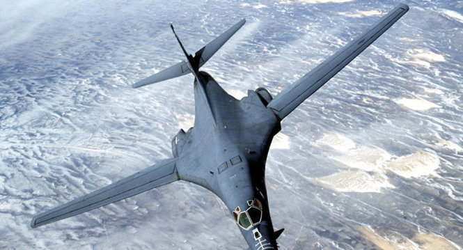 Máy bay ném bom B-1 của Mỹ - Ảnh: Getty Images