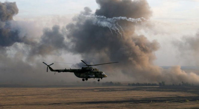 Một trực thăng Mi-8 của Nga vừa bị bắn hạ ở Syria - Ảnh minh họa: wnyc.com