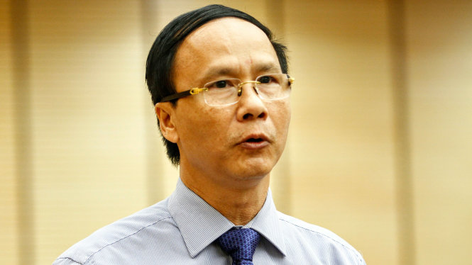 Đại biểu Nguyễn Hoài Nam, Trưởng ban Pháp chế HĐND thành phố cho rằng chất lượng PCCC tại nhà tái định cư là kém nhất - Ảnh: NAM TRẦN