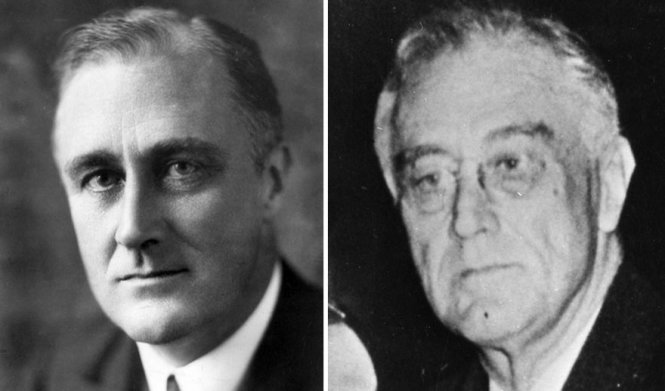 Tổng thống Franklin D. Roosevelt năm 1933/1945 - Ảnh: Boredpanda