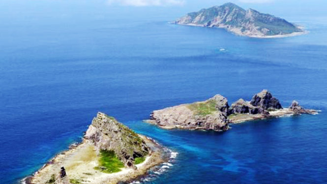 Nhóm đảo Senkaku/Điếu Ngư tranh chấp giữa Nhật Bản và Trung Quốc trên biển Hoa Đông - Ảnh: Reuters