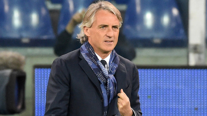 HLV Mancini. Ảnh: Goal.com