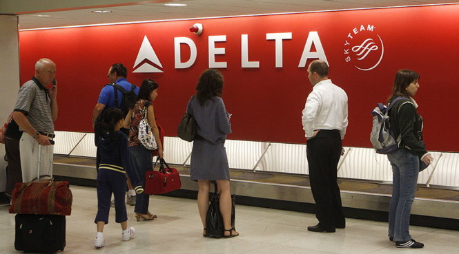 Delta Airlines xác nhận hệ thống máy tính hãng bị sự cố 