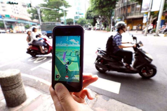 Người chơi Pokémon Go ở Đài Loan đã bắt đầu bị phạt - Ảnh: AFP