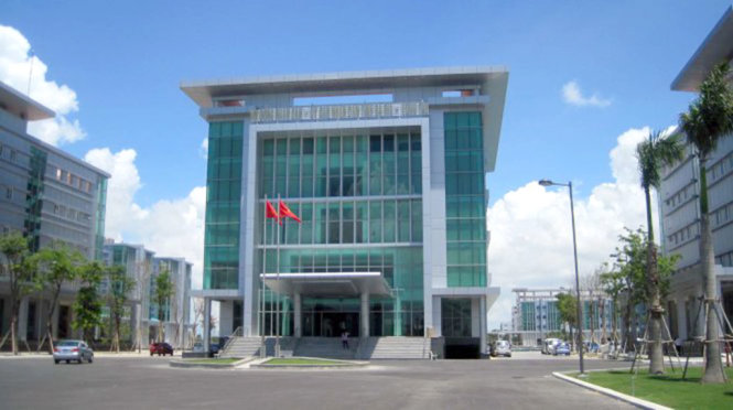 Tòa nhà trung tâm hành chính tỉnh Lâm Đồng - Ảnh: MAI VINH