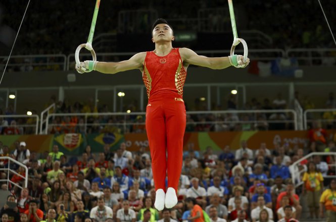 Liu Yang thi đấu thất vọng tại Olympic 2016. Ảnh: REUTERS