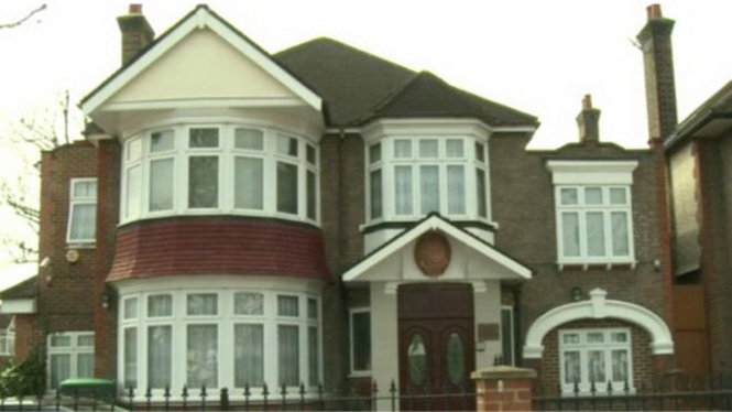 Đại sứ quán Triều Tiên ở London - Ảnh: BBC