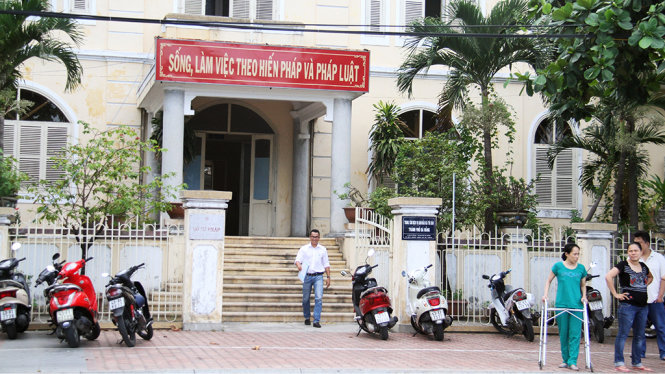 Trụ sở Sở Tư pháp TP Đà Nẵng trước khi chuyển về trung tâm hành chính TP. Ảnh: Hữu Khá