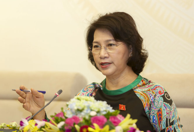 Chủ tịch Quốc hội Nguyễn Thị Kim Ngân - Ảnh: V.D.
