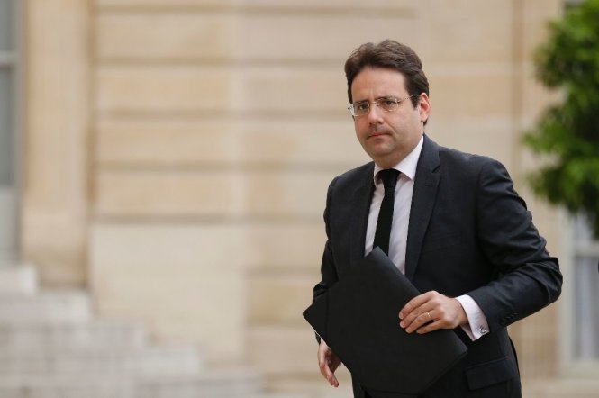 Quốc vụ khanh phụ trách thương mại của Pháp Matthias Fekl - Ảnh: AFP