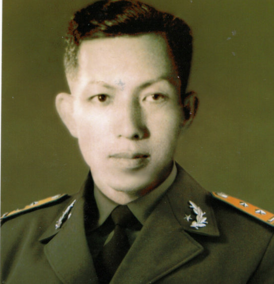 Đặng Văn Việt năm 38 tuổi (sau khi được phong quân hàm trung tá, năm 1958)