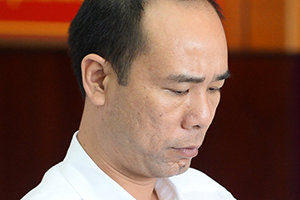 Ông Vũ Đức Thuận - nguyên ủy viên HĐQT kiêm tổng giám đốc PVC - Ảnh: MINH HOÀNG
