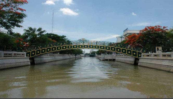 Bangkok có hệ thống 1.682 kênh mương lớn nhỏ khác nhau với tổng chiều dài 2.604km - Ảnh: Cơ quan quản lý đô thị Bangkok