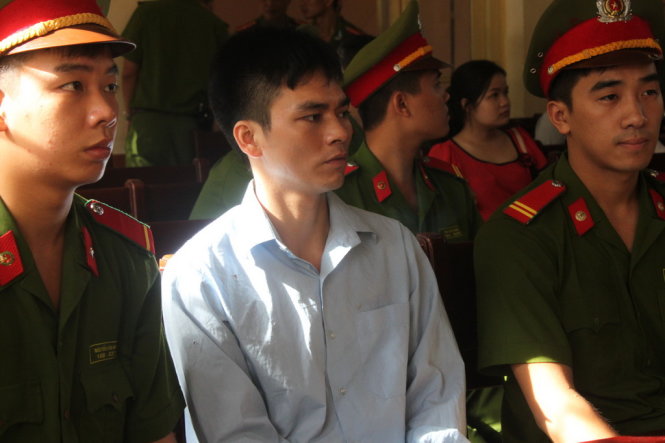 Lý Nguyễn Chung tại tòa sơ thẩm tháng 7-2015 - Ảnh: T.L